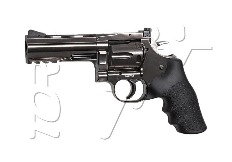 Revolver 4.5mm (Billes) DAN WESSON DW715 4" STEEL GREY CO2 ASG