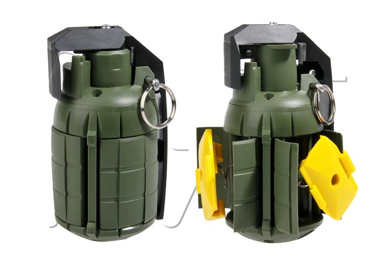 Grenade NUKE FRAGMENTATION MECANIQUE SPRING AIRSOFT
