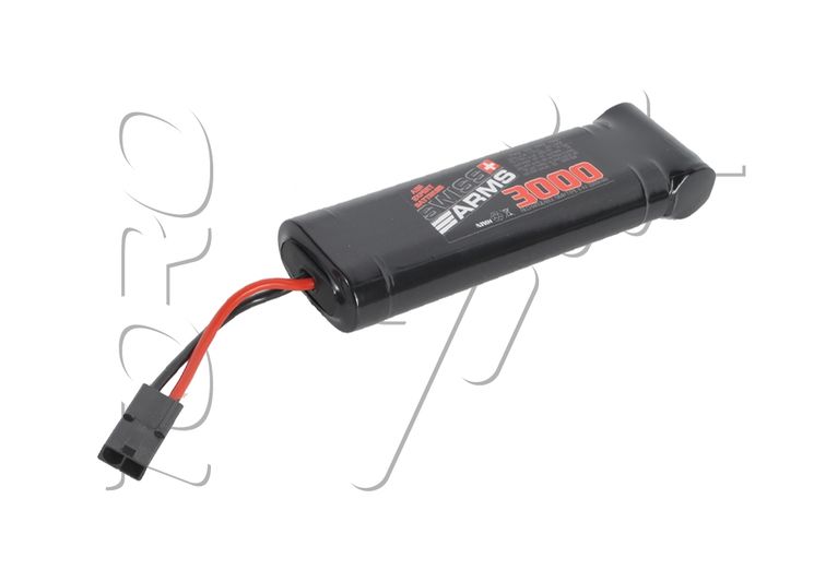 Batterie NIMH 8.4V 3000 mAh 115x42x18mm 1 PACK DOUBLE LARGE SWISS ARMS