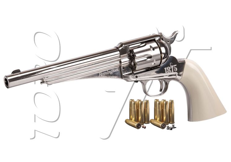 Revolver 4.5mm (Billes et Plomb) REMINGTON RR1875 CO2 CROSMAN