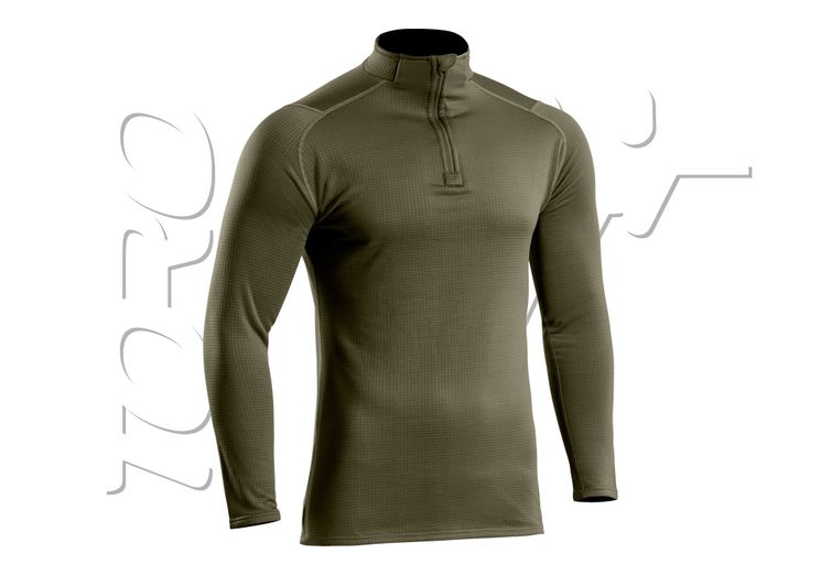 SWEAT MAILLOT ZIPPE THERMO PERFORMER NIVEAU 3 OLIVE