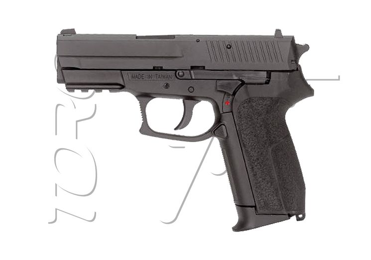 Pistolet 4.5mm (Billes) SIG SAUER SP2022 FIXE CULASSE METAL CO2 KWC
