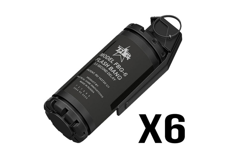 Grenade à main FBG6 SOUND 140 dB TAG INNOVATION PACK X6