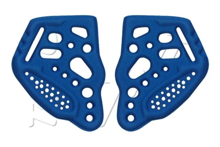 Oreillettes Blue pour masque DYE I3 PRO