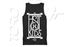 HK T-SHIRT TANK STACKED CHARCOAL