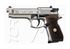 Pistolet 4.5mm (Plomb) BERETTA M92 FS NICKELE BOIS CO2 UMAREX