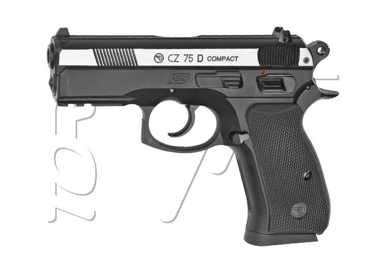 Pistolet 4.5mm (Billes) CZ 75D COMPACT BICOLORE CO2 ASG