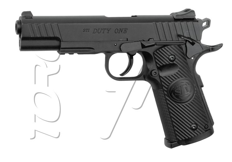 Pistolet 4.5mm (Billes) STI DUTY ONE BLOWBACK CO2 ASG