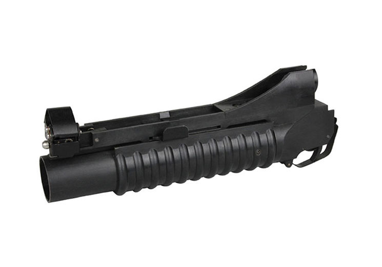 Lance-grenade A FIXER M203 DIAM 40mm COURT METAL 3 FIXATIONS BLACK S&T