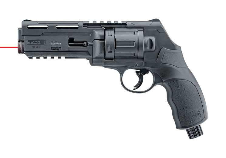 Revolver DEFENSE L HDR50 LASER TR50 CAL 0.50 CO2 BLACK 7,5 JOULES T4E UMAREX