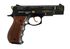 Pistolet Alarme 9mm PAK C75 BLACK GOLD "EL NINO" GRIP BOIS 18 COUPS BLOW