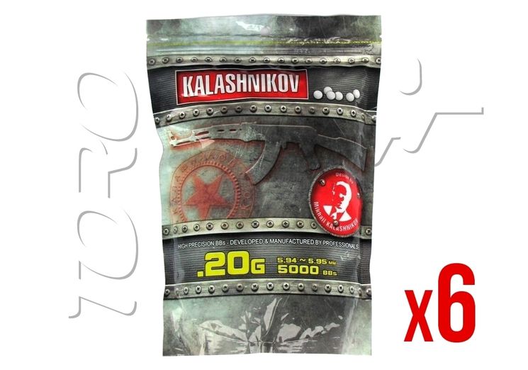 Billes 0.20g SACHET 5000 KALASHNIKOV X6