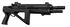 Fusil à pompe FABARM STF12 COMPACT 11" BLACK GAZ BO MANUFACTURE