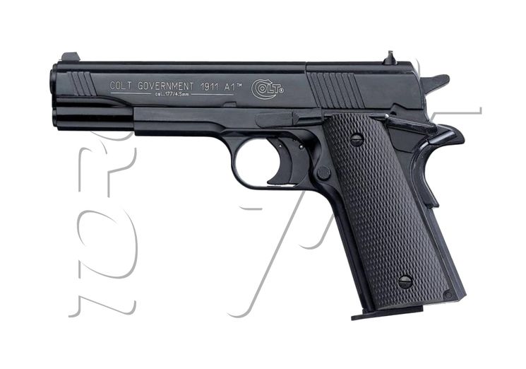 Pistolet 4.5mm (Plomb) COLT 1911 A1 GOVERNMENT CO2 BLACK UMAREX