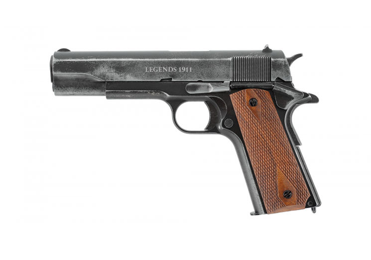 Pistolet 4.5mm (Bille) COLT 1911 VINTAGE CO2 BLACK UMAREX