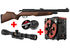 Pack carabine 5.5mm (Plomb) GAMO RISER PUNISHER 40J + LUNETTE 3-9x40 + COMPRESSEUR PCP + PLOMBS - Catégorie C