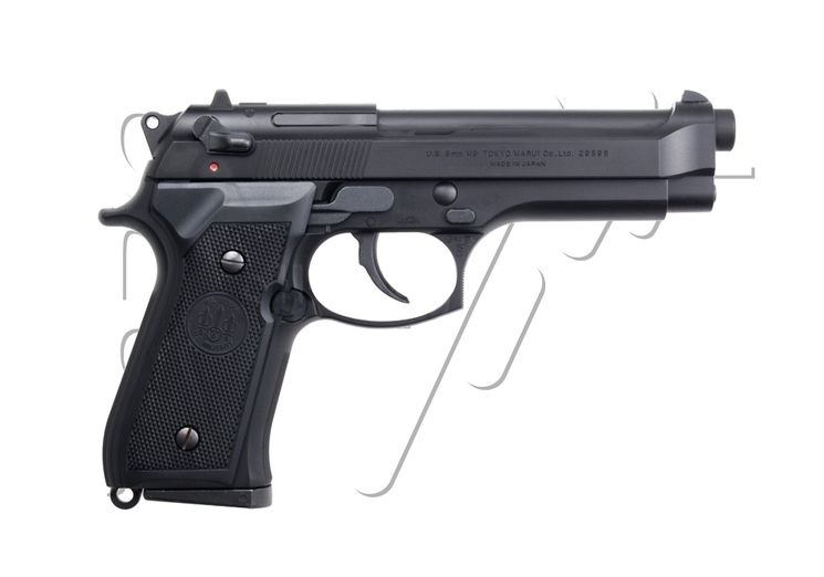 Pistolet BERETTA M92F MILITARY GAZ 26BBs TOKYO MARUI BLACK