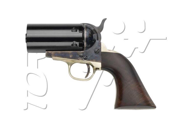 Revolver COLT 1851 NAVY YANK PEPPERBOX ACIER Calibre 36 PIETTA (yan36pp)