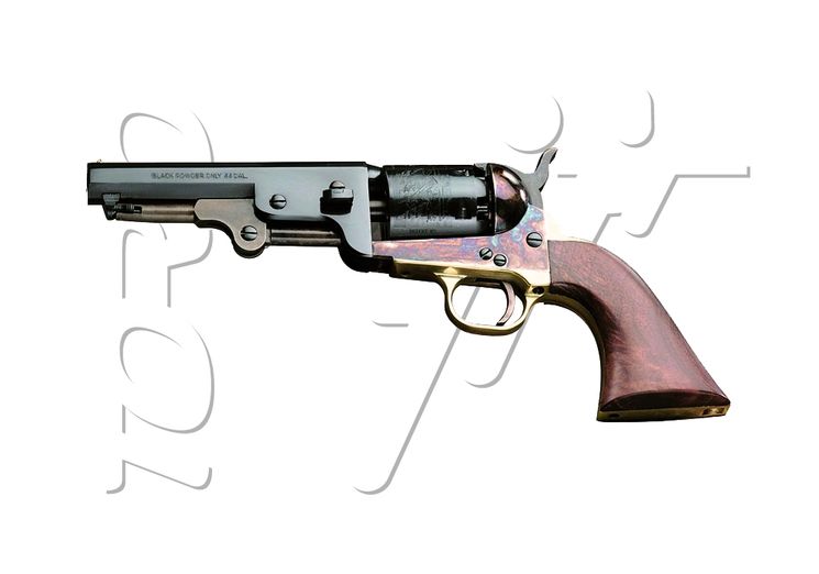 Revolver COLT 1851 NAVY YANK SHERIFF ACIER Calibre 44 PIETTA (yas44)