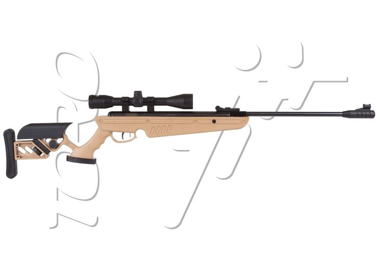 Carabine 4.5mm (Plomb) TG1 TAN + LUNETTE 4X40 SWISS ARMS (E=19.9J)