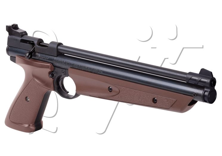 Pistolet 4.5mm (Plomb) POMPE AMERICAN CLASSIC P1377 AIR COMPRIME BROWN CROSMAN