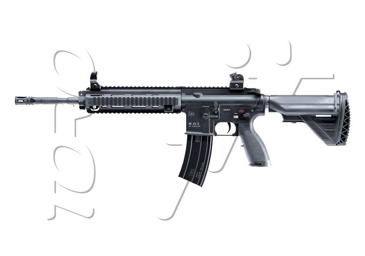 Fusil HK416D V2 14.5" FULL METAL + MOSFET FULL AUTO BLACK AEG UMAREX 