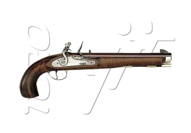 Pistolet KENTUCKY MAPLE A SILEX PEDERSOLI CAL 45 (S.312)