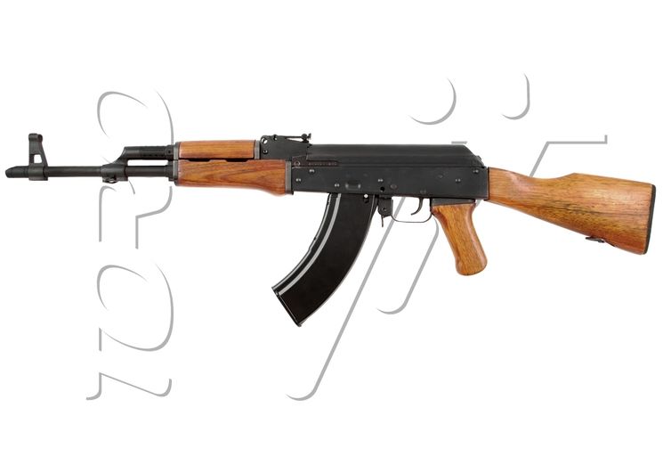 Fusil 4.5mm (Billes) AK47 BOIS FULL STOCK KALASHNIKOV 19BBs CO2 CYBERGUN