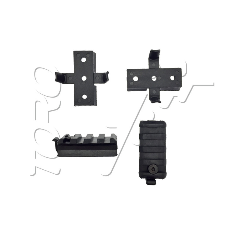 Kit RAILS POUR CASQUE FAST TACTIQUE EMERSON BLACK