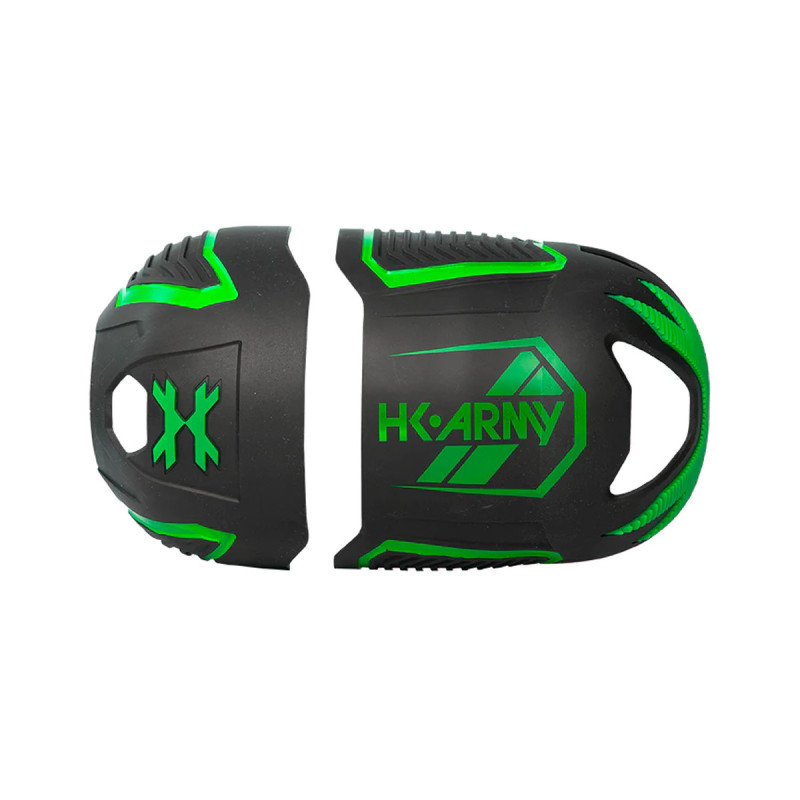 Housse bouteille CARBONE 0.8L/48Ci à 1.3L/80Ci VICE FC BLACK/NEON GREEN HK ARMY