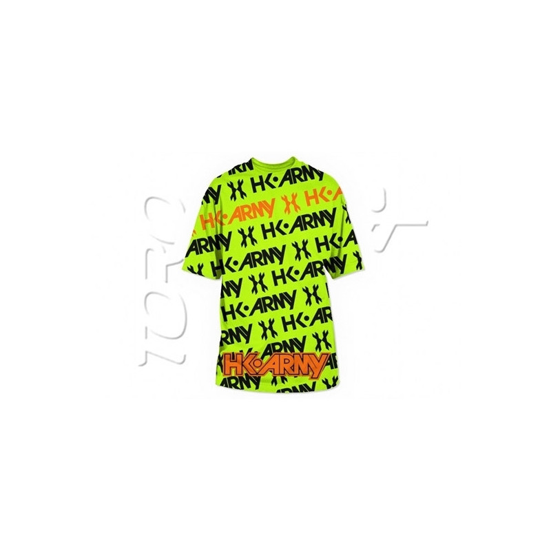 HK T-SHIRT ALL OVER 2.0 NEON - Taille M HK T-SHIRT ALL OVER 2.0 NEON - Taille M