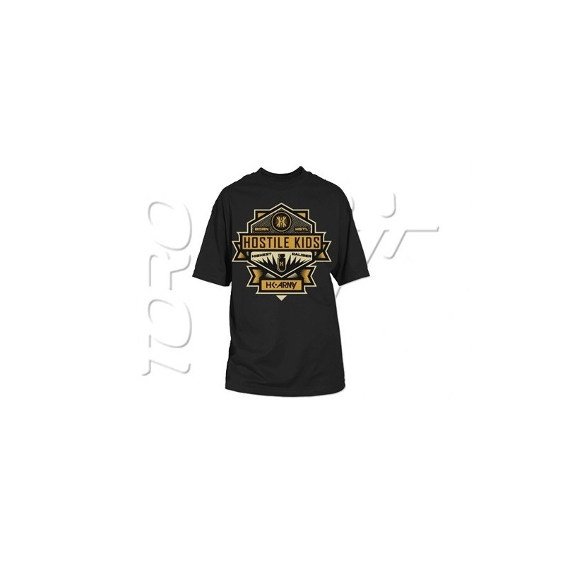 HK T-SHIRT BOMBER BLACK - Taille S