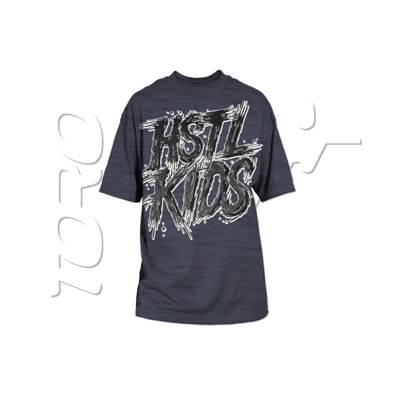 HK T-SHIRT RAGE NAVY HEATHER - Taille S