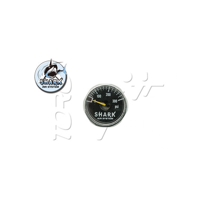 Manomètre SHARK 0-300 PSI CONIQUE