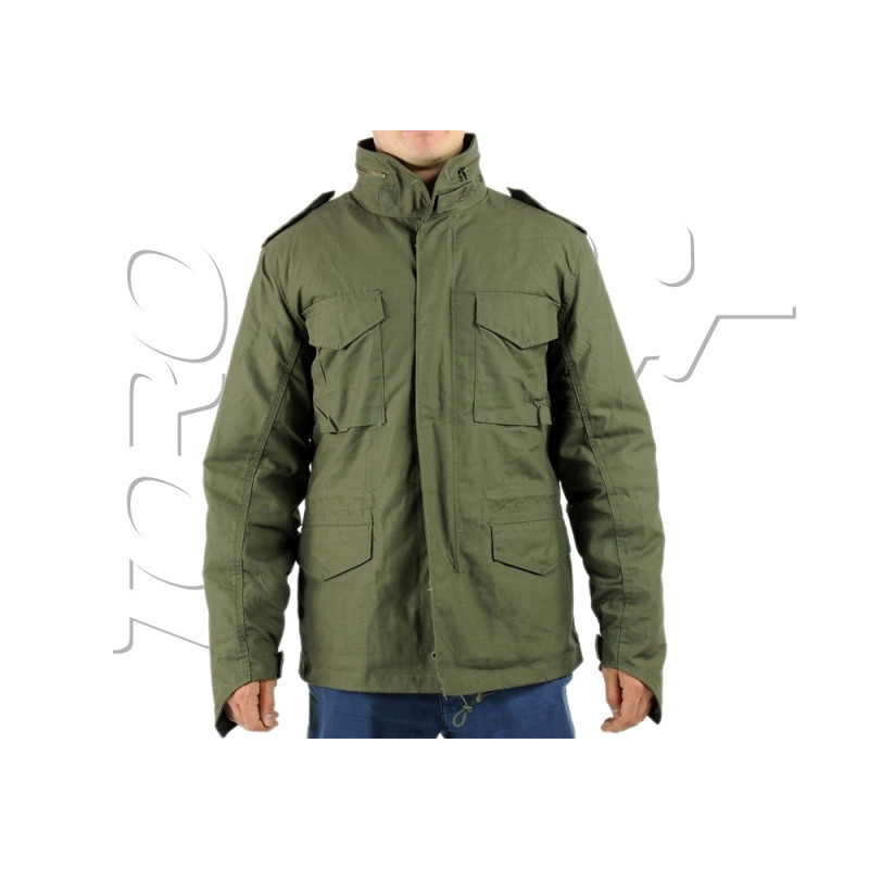 VESTE US IMPORT M65 AVEC DOUBLURE OLIVE - Taille L VESTE US IMPORT M65 AVEC DOUBLURE OLIVE - Taille L