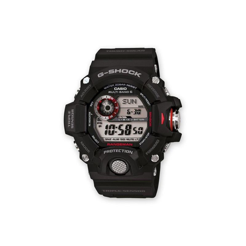 Montre CASIO G-SHOCK RANGEMAN GW-9400-1ER BLACK RED