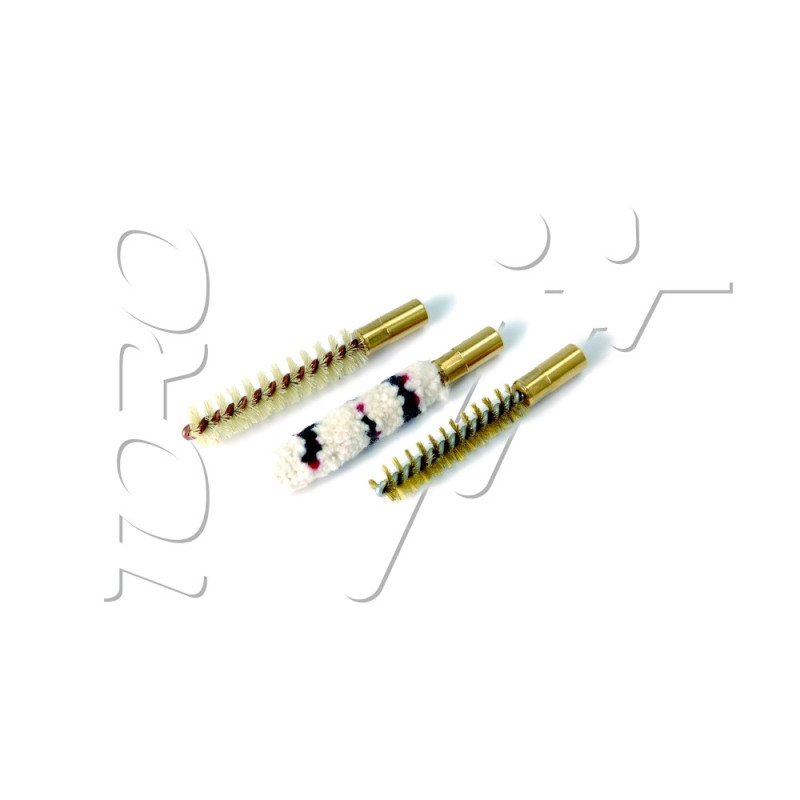 Lot de 3 brosses CALIBRE 44