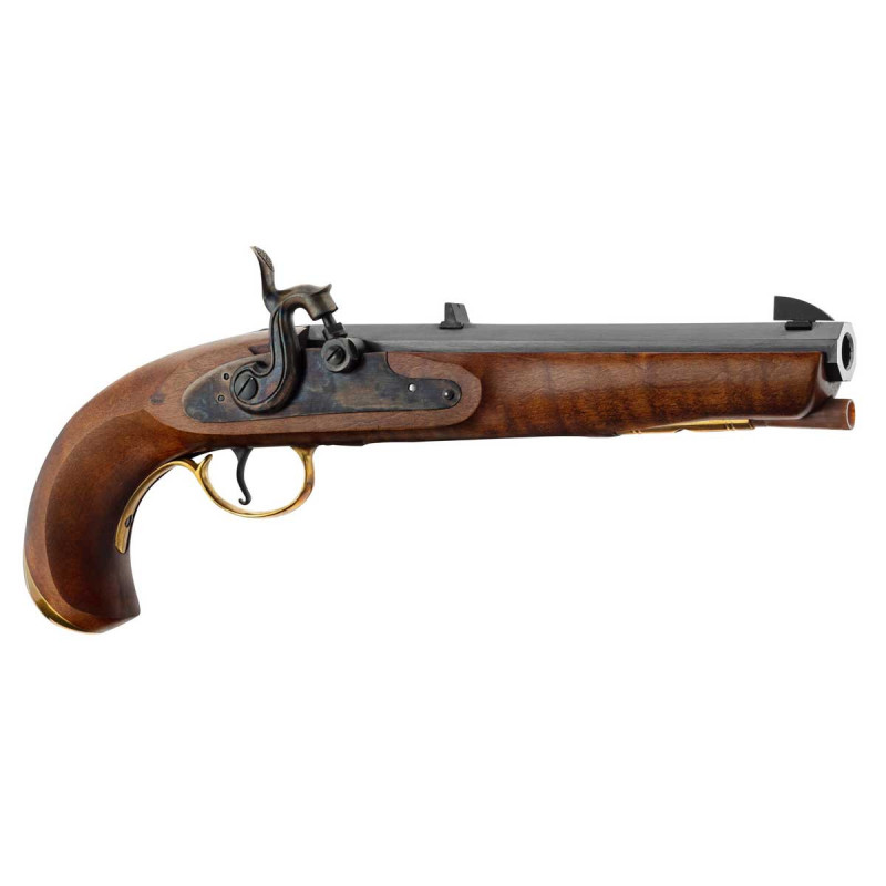 Pistolet ROCKY MOUNTAIN TRAPPEUR A PERCUSSION Calibre 45 PEDERSOLI (S400)