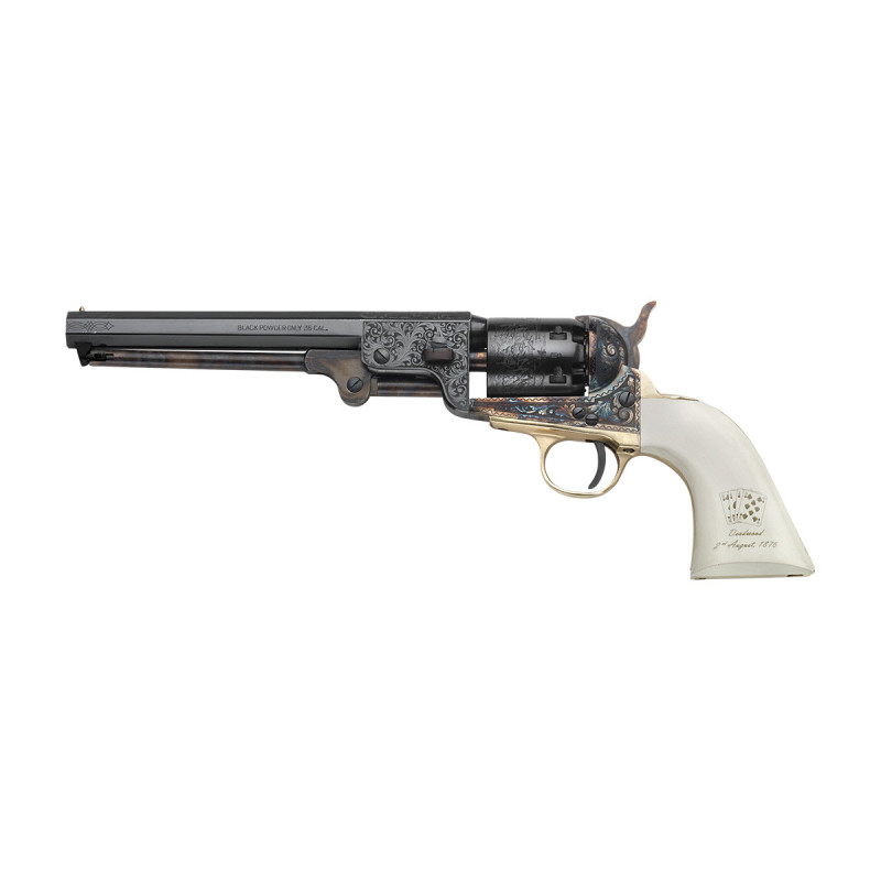 Revolver COLT 1851 NAVY YANK ACIER WILD BILL HICKOK GRAVE EDITION LIMITEE Calibre 44 PIETTA (yan44leigwbh)