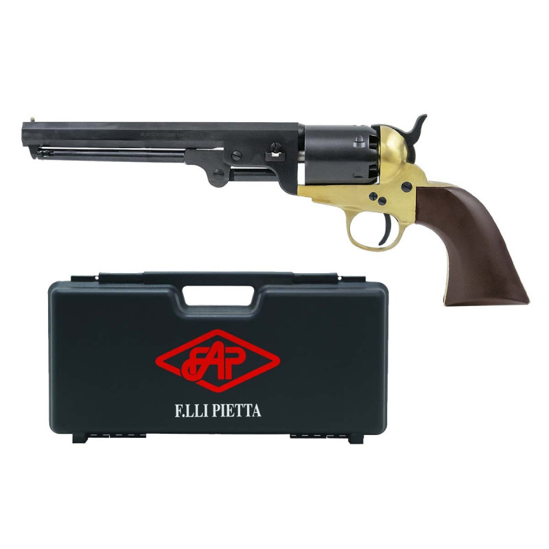 Revolver COLT 1851 NAVY MILLENIUM US MARTIAL Calibre 44 PIETTA (reb44ml) + MALLETTE PIETTA