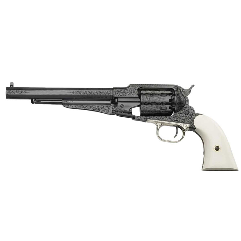 Revolver REMINGTON 1858 NEW ARMY ACIER BRONZE GENERAL CUSTER Calibre 44 PIETTA (rga44lebig)