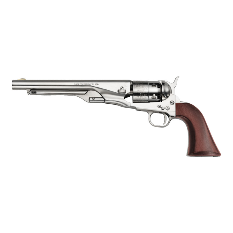 Revolver COLT 1860 ARMY ACIER GRAVE Calibre 44 PIETTA (cas44stos)