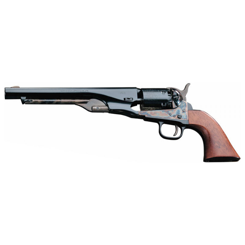 Revolver COLT 1861 NAVY ACIER JASPE Calibre 36 PIETTA (cas36)