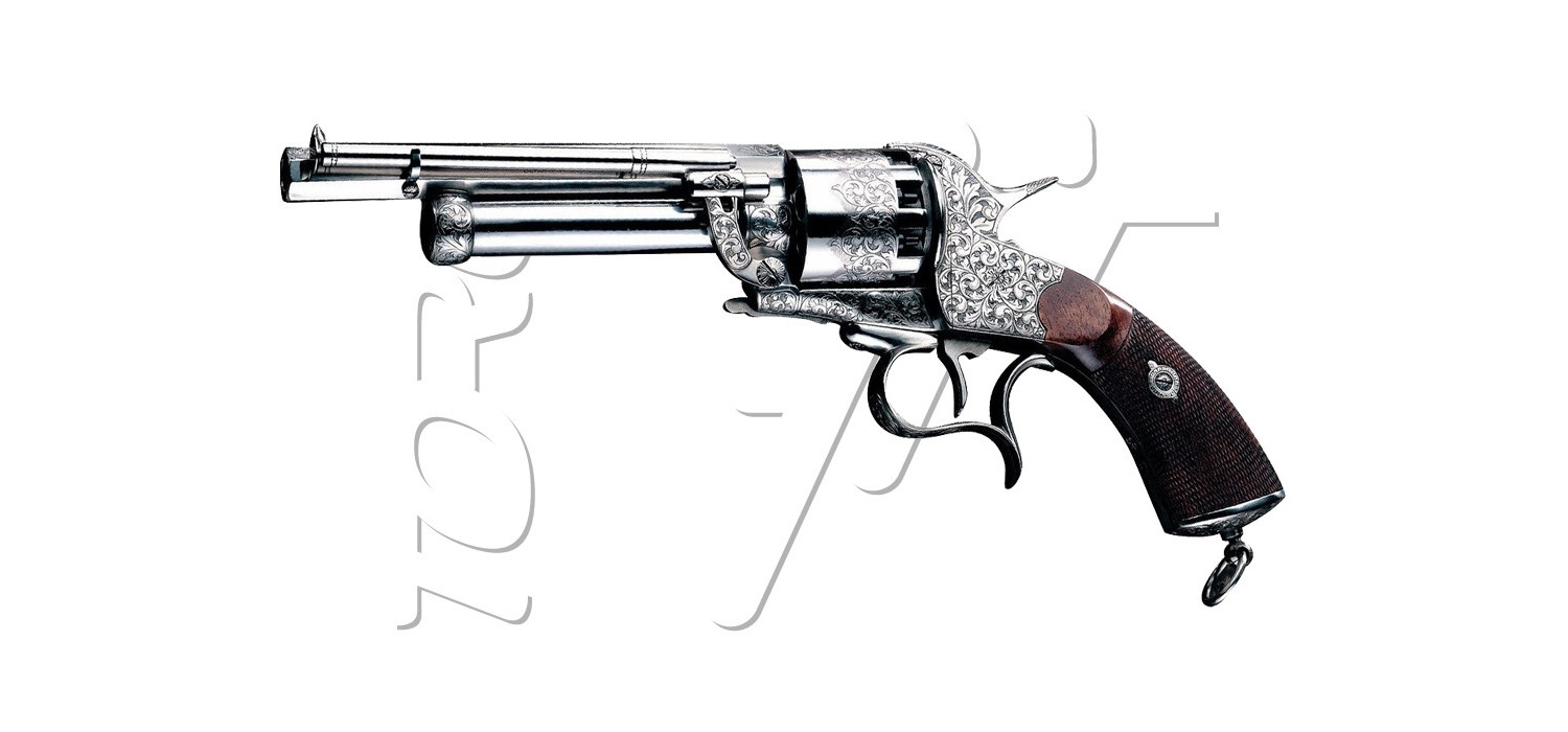 Revolver LE MAT 1862 CAVALRY DELUXE GRAVE Calibre 44 PIETTA (lce44) Revolver LE MAT 1862 CAVALRY DELUXE GRAVE Calibre 44 PIETTA (lce44)
