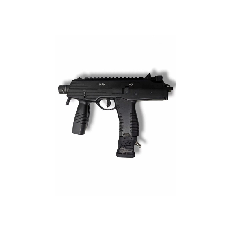 Adaptateur coudé HPA (TYPE EU) PULSE M4 POUR CHARGEUR MP9 KWA/ASG PROTEK