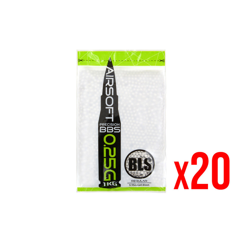 Billes 0.25g SACHET 4000 PRECISION BLS X20