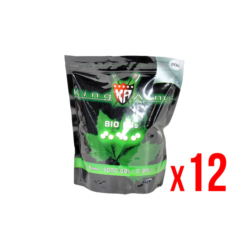 Billes BIO 0.20g SACHET 5000 KING ARMS X12