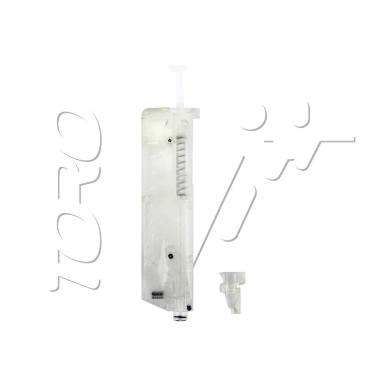 Speedloader chargette rapide AIRSOFT 100 BILLES CLEAR NUPROL