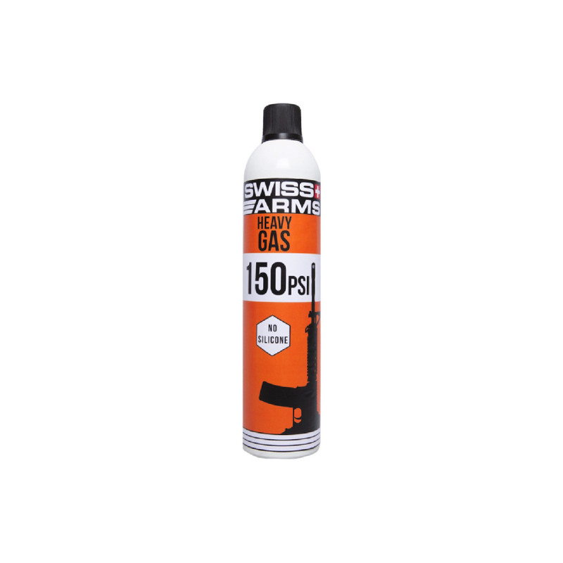 Gaz 150 PSI HEAVY SEC M4 760ml ORANGE SWISS ARMS