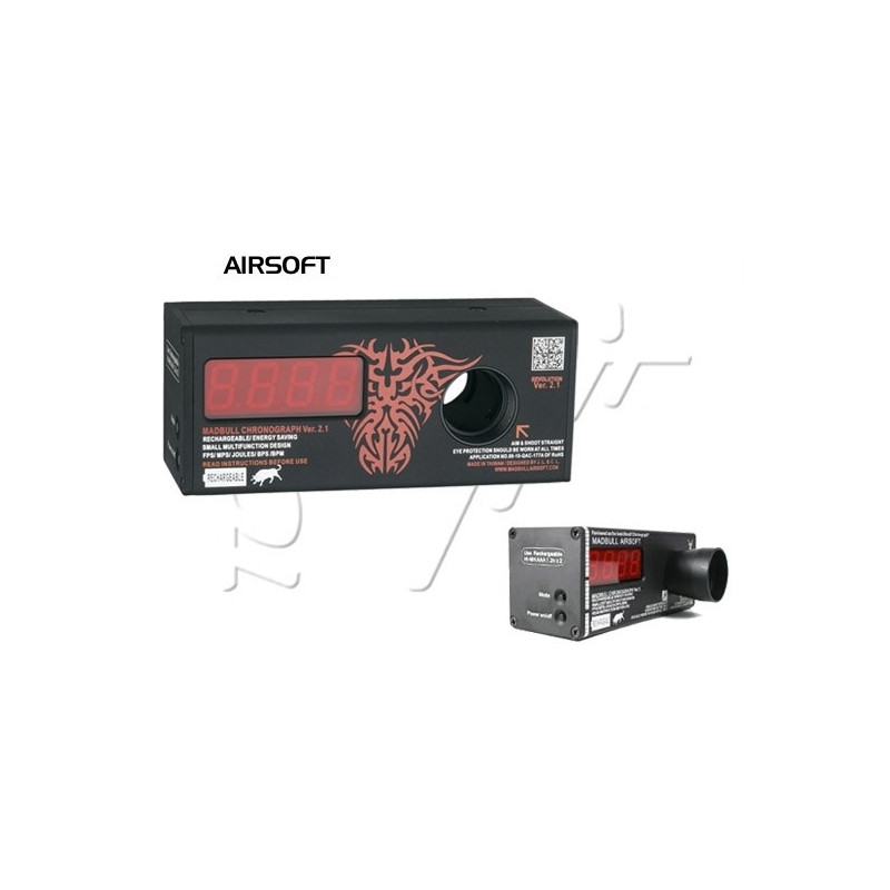 Radar CHRONOGRAPHE PAINTBALL AIRSOFT MADBULL V2 ASG Radar CHRONOGRAPHE PAINTBALL AIRSOFT MADBULL V2 ASG